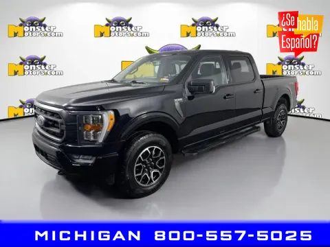 Black 2022 Ford F-150 XLT for sale in Michigan Center, MI