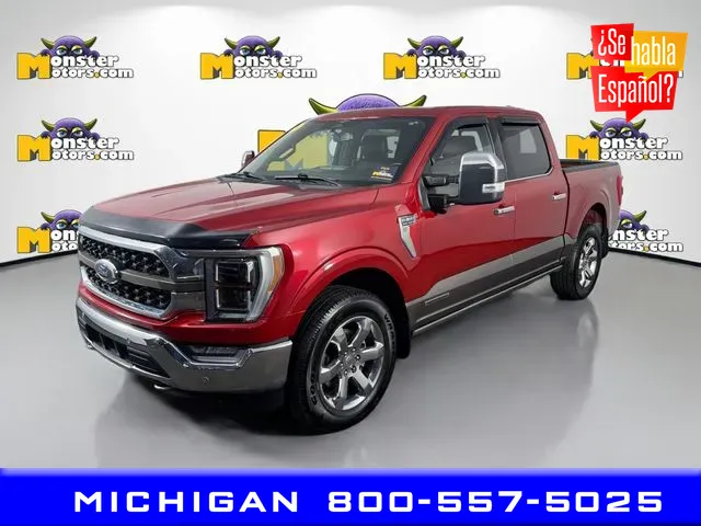 Red 2023 Ford F-150 King Ranch for sale in Michigan Center, MI