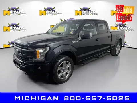 Black 2019 Ford F-150 XLT for sale in Michigan Center, MI