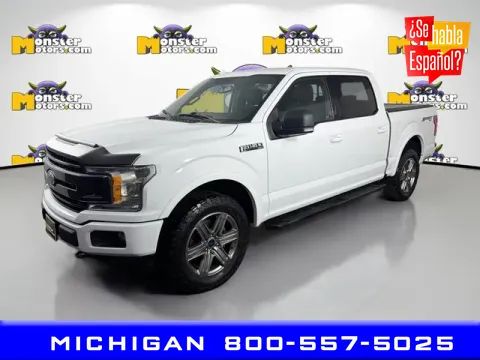 White 2018 Ford F-150 XLT for sale in Michigan Center, MI