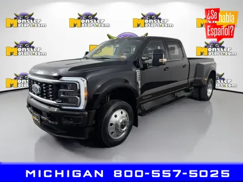 Black 2025 Ford F-450SD King Ranch for sale in Michigan Center, MI