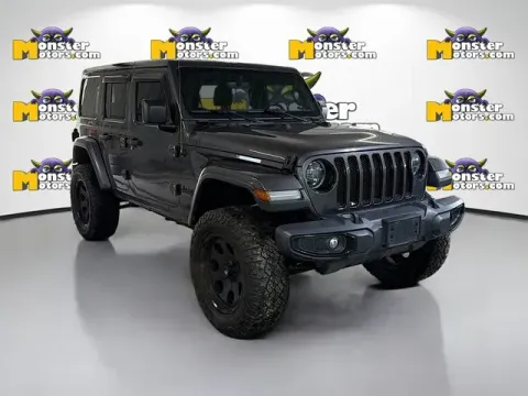Another view of 2020 Jeep Wrangler Unlimited Sahara Altitude for sale in Michigan Center, MI at Monster Motors - Jackson, MI