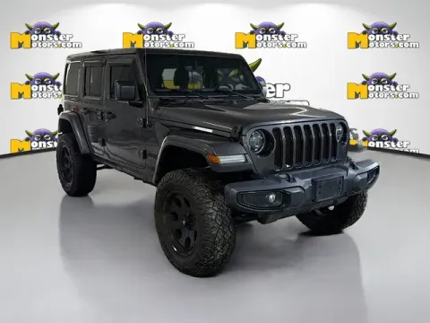 Another view of 2020 Jeep Wrangler Unlimited Sahara Altitude for sale in Michigan Center, MI at Monster Motors - Jackson, MI