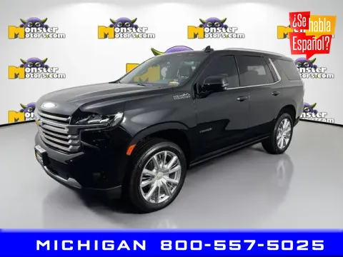 Black 2024 Chevrolet Tahoe High Country for sale in Michigan Center, MI