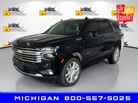Black 2024 Chevrolet Tahoe High Country for sale in Michigan Center, MI