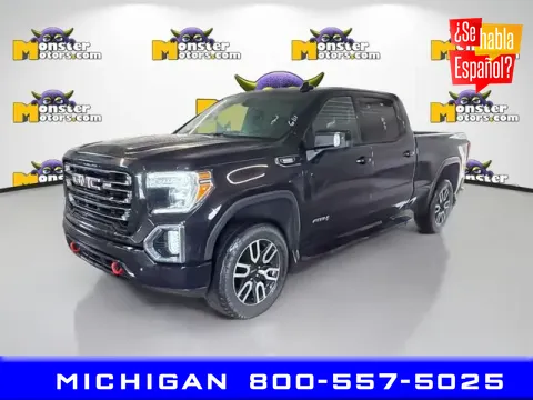 Black 2020 GMC Sierra 1500 AT4 for sale in Michigan Center, MI