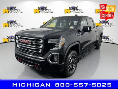 Black 2020 GMC Sierra 1500 AT4 for sale in Michigan Center, MI