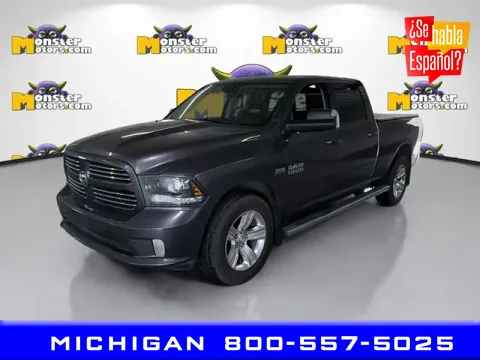 Gray 2014 Ram 1500 Sport for sale in Michigan Center, MI