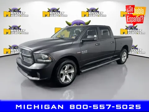 Gray 2014 Ram 1500 Sport for sale in Michigan Center, MI