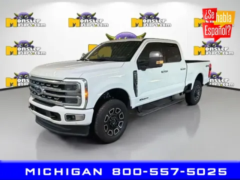 Gray 2024 Ford F-250SD Platinum for sale in Michigan Center, MI