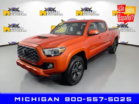 Orange 2018 Toyota Tacoma SR5 for sale in Michigan Center, MI