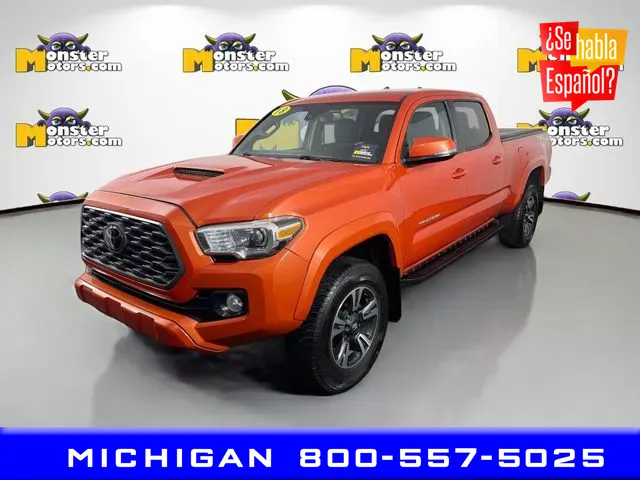 Orange 2018 Toyota Tacoma SR5 for sale in Michigan Center, MI