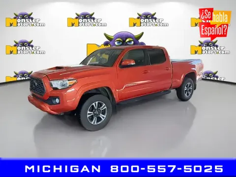 Orange 2018 Toyota Tacoma SR5 for sale in Michigan Center, MI