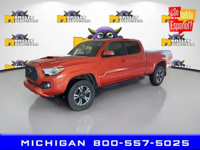 Orange 2018 Toyota Tacoma SR5 for sale in Michigan Center, MI