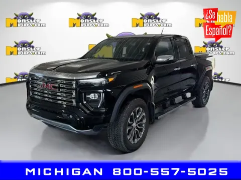 Black 2023 GMC Canyon Denali for sale in Michigan Center, MI