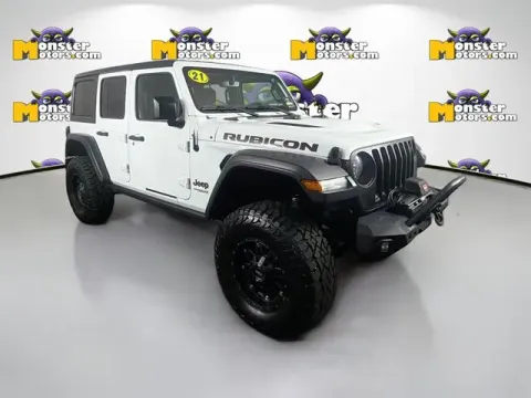 Another view of 2021 Jeep Wrangler Unlimited Rubicon for sale in Michigan Center, MI at Monster Motors - Jackson, MI