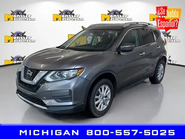 Gray 2020 Nissan Rogue SV for sale in Michigan Center, MI