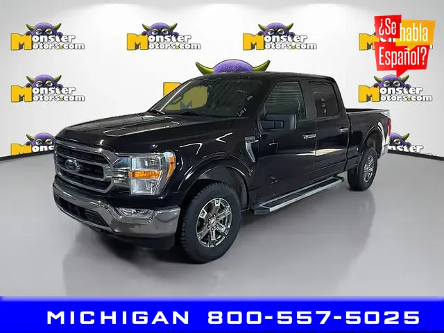 Black 2022 Ford F-150 XLT for sale in Michigan Center, MI