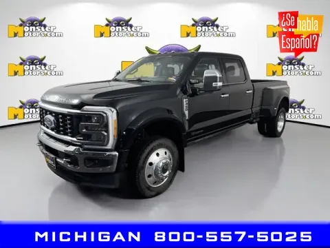 Black 2023 Ford F-450SD King Ranch for sale in Michigan Center, MI