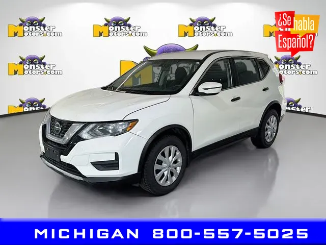 White 2019 Nissan Rogue S for sale in Michigan Center, MI