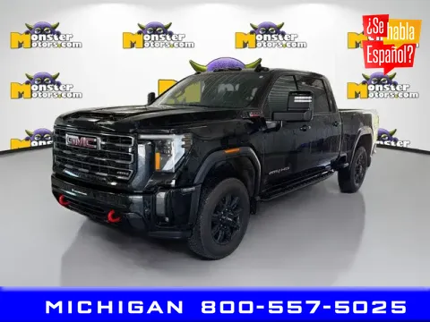 Black 2024 GMC Sierra 3500HD AT4 for sale in Michigan Center, MI