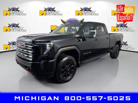 Black 2024 GMC Sierra 3500HD AT4 for sale in Michigan Center, MI