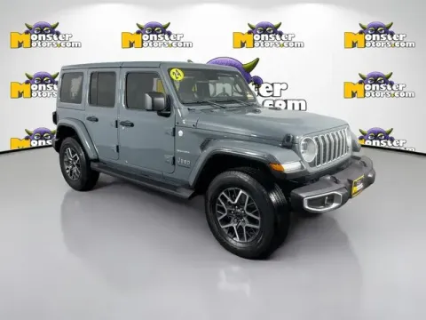 Another view of 2024 Jeep Wrangler Sahara for sale in Michigan Center, MI at Monster Motors - Jackson, MI