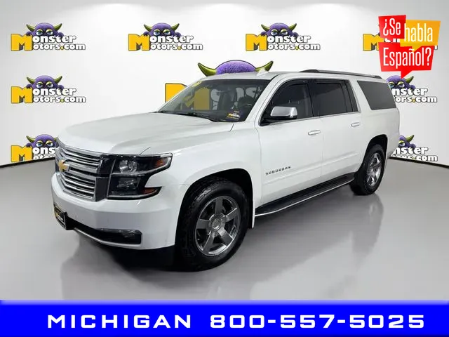 Blue 2017 Chevrolet Suburban Premier for sale in Michigan Center, MI
