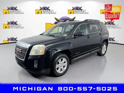 Black 2012 GMC Terrain SLE-2 for sale in Michigan Center, MI