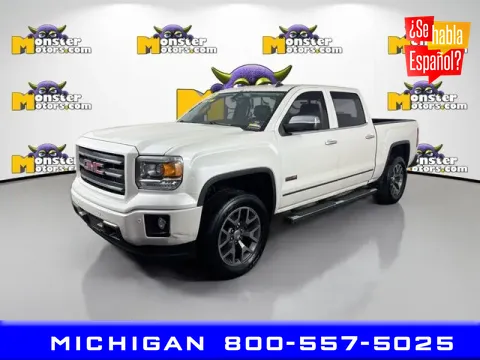 Blue 2014 GMC Sierra 1500 SLT for sale in Michigan Center, MI