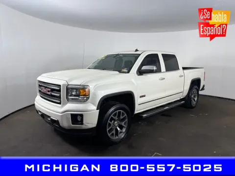 Blue 2014 GMC Sierra 1500 SLT for sale in Michigan Center, MI