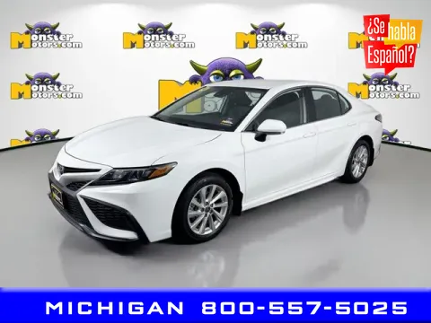 White 2024 Toyota Camry SE for sale in Michigan Center, MI