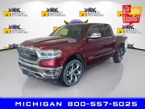 Red 2022 Ram 1500 Limited for sale in Michigan Center, MI
