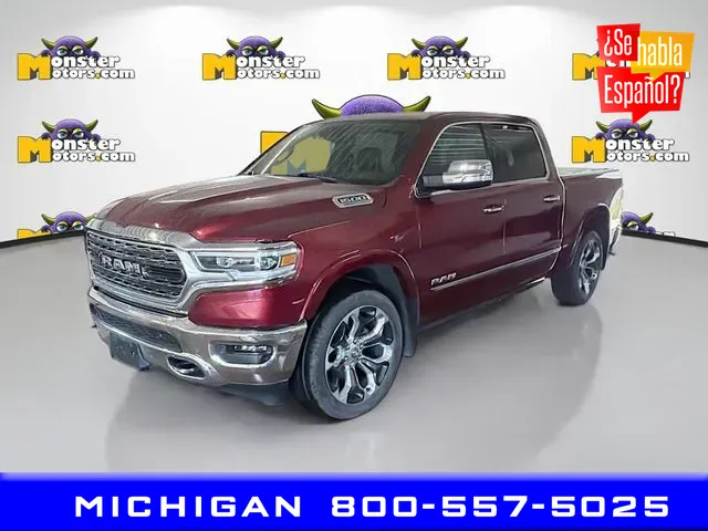 Red 2022 Ram 1500 Limited for sale in Michigan Center, MI