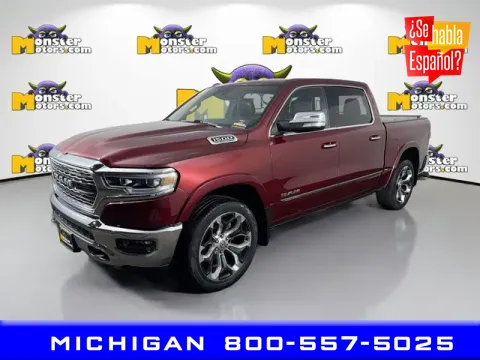Red 2022 Ram 1500 Limited for sale in Michigan Center, MI