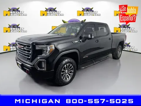 Blue 2021 GMC Sierra 1500 AT4 for sale in Michigan Center, MI