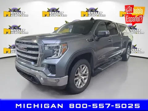 Blue 2019 GMC Sierra 1500 SLE for sale in Michigan Center, MI