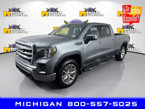Blue 2019 GMC Sierra 1500 SLE for sale in Michigan Center, MI