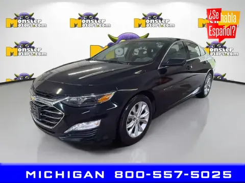 Black 2020 Chevrolet Malibu LT for sale in Michigan Center, MI