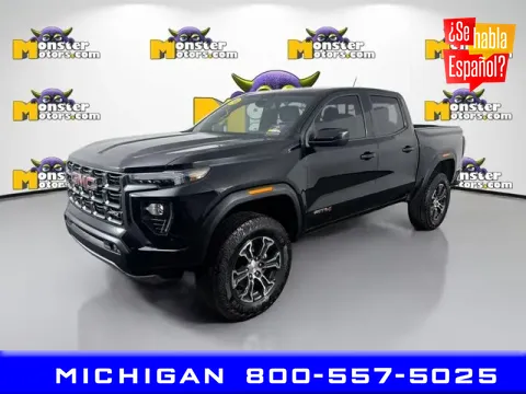 Black 2024 GMC Canyon AT4 for sale in Michigan Center, MI