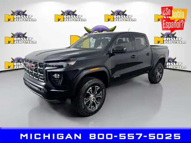 Black 2024 GMC Canyon AT4 for sale in Michigan Center, MI