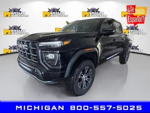 Black 2024 GMC Canyon AT4 for sale in Michigan Center, MI