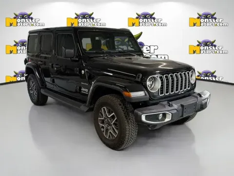 Another view of 2024 Jeep Wrangler Sahara for sale in Michigan Center, MI at Monster Motors - Jackson, MI