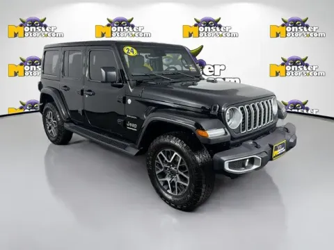 Another view of 2024 Jeep Wrangler Sahara for sale in Michigan Center, MI at Monster Motors - Jackson, MI