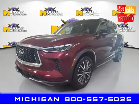 Black 2023 INFINITI QX60 Autograph for sale in Michigan Center, MI