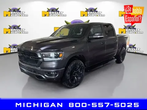 Silver 2022 Ram 1500 Rebel for sale in Michigan Center, MI