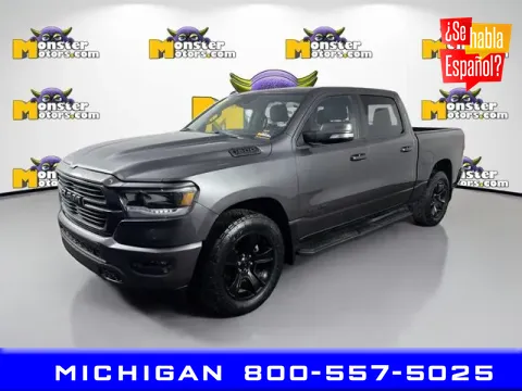 Silver 2022 Ram 1500 Rebel for sale in Michigan Center, MI