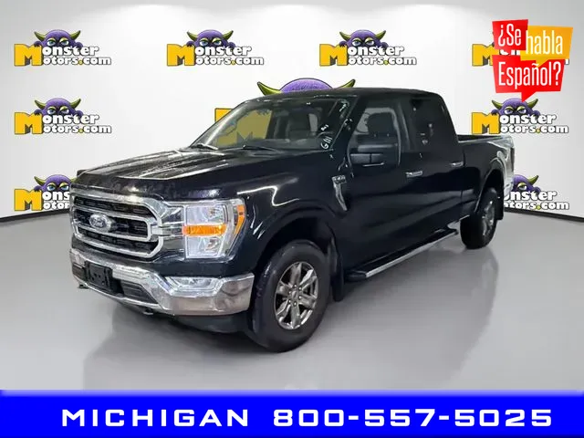 Black 2022 Ford F-150 XLT for sale in Michigan Center, MI