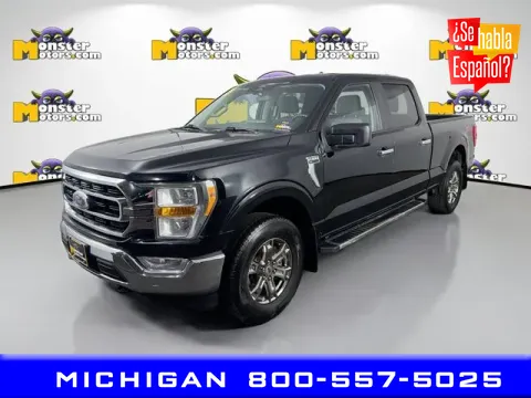 Black 2022 Ford F-150 XLT for sale in Michigan Center, MI