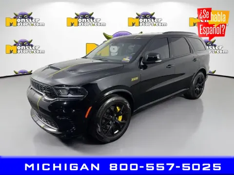 Black 2024 Dodge Durango SRT 392 for sale in Michigan Center, MI